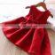 Girls on sale in autumn and winter 2 colors into bow tie pure color children's vest skirt