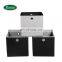 Home Foldable Fabric Non Woven Fireproof Storage Organizer Bin Boxes