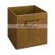 colorful home customized size collapslble foldable fabric cube organizer storage box