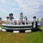 Mobile Honeybee Inflatable Amusement Park Combined Bouncy Castle, City Inflatable Park For Fascinating