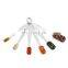 Stainless Steel 6pcs Rectangle Shape Measuring Spoon for Kitchen Baking Tools