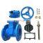Class 150 PN16 gate valve cast metal bonnet and body die castings