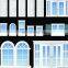 sell all kinds of frosted glass bathroom window high quality glass window