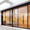 Latest Design Modern Aluminum Security Grill Bi Fold Folding Glass Doors for Home office