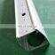 Toshine Aluminium Alloy 6063 T5 T6 Amplifier Enclosure Tube Aluminum Extrusion Profiles with cnc drilling and milling machining