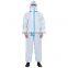 CE EN 14126 14605 13034 13982 Sterile Waterproof Surgery Disposable Medical Overalls Isolation Gown