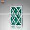 cardboard or aluminium Pleated panel hvac replacement air filter
