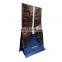 High Quality Coffee Bean Pouch With Valve Flat Bottom Eight Side Sealed Coffee Packaging Bag Tear Notch Zipper