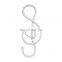 Modern personality design simple art notes led wall lamps for decoration