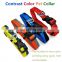 high-end dog collar and leash set buffer dog leash and matching collar adjustable pet training and handsfree lead
