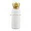 hotel bathroom amenities bottle 35ml with Gold crown lid for shampoo bath gel bath salts body lotion