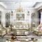 High Quality Luxury Leather Royal Sofa Set Furniture Living Room
