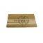 Professional Acacia Rectangular Cutting Board with Hole and Laser Printing