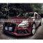 Front bumper assembly grille for Audi A7 2012 2013 2014 2015 upgrade to Rs7 Model