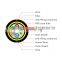 G652d Outdoor single mode ADSS fiber optic cable