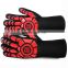Aramid Barbecue Cooking Gloves Fire Fighting Glove BBQ Barbecue Silicon Cooking Gloves Fancy Microwave Anti Slip Oven Mitts