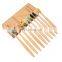 Biodegradable Rainbow Nylon 4 10 pack 10 pcs Charcoal Bamboo Toothbrush Manufacturer