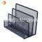 Expanded Metal Wire Mesh Storage Baskets Desk Organizer