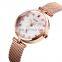 SKMEI 9215 stainless steel band customized logo fashion design bracelet  watch women