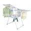 Attractive simple design hanging wrought iron clothes rack shelves