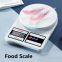Plastic digital kitchen food scales 1g/5kg 1g/7kg 1g/10kg digital weighing electronic kitchen scale household scake cheap personal weighing food scale