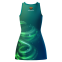 hot women's round neck custom netball dress with full dye sublimation