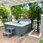 JOYEE Space Saving Weekend Party 6 Seats Whirlpool Spa Massage Hot Tub For outdoor