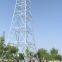 Galvanized Steel Radio Towers Angle Steel Tower 4-Legged transmission tower