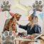 4D Cartoon Puppy Balloons Cute Dog Paws & Dog Bone Balls Kids Toys Pet Dog Birthday Party Decorations Supplies Air Globos