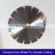 230mm diamond segments saw blade for concrete / granite