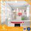 Walnut mobile phone rotating display stand baking paint watch display cabinet