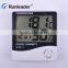 LCD Digital Multi Function Temperature and Humidity Meter Clock Alarm Calendar