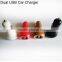 2015 Hot Selling Dual Usb Car Charger 3.1A USB Car Charger 5v