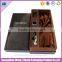 New design recyclable leather paper wine packaging boxes for gift