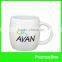 Popular Logo gift ceramic promo mugs with logo