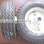 6x2 air rubber wheel pneumatic wheel 6x2