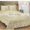 Elegant satin cloth bedspread