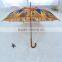 Innovative automatic hook handle london umbrella wood