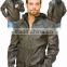 2015 New fashion Brown Distressed Jacket with Removable Hood Jacket for mens motorbike leather jacket