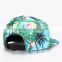 Guangzhou high quality sublimation hawaii 5 panel hats