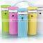colorful Portable nano ion spray beauty filling water meter with power bank 2600mha