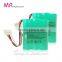 AA*3 3.6V 1500mAh Ni-MH battery pack for cordless phones,toys