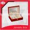 Luxury wooden makeup case with mirror