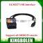 Wholesales OBD/OBDII scanner ELM 327 USB car diagnostic interface scan tool ELM327 USB interface