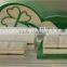 2015 new arrival wooden/leather jewelry counter display