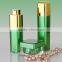 Square bottle hot sell cosmetic package set airless bottle and cream jar