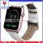 High Quality Genuine Leather Wrist Strap Watch Band with Adapter For iWatch 38mm/42mm