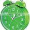 6.6 inches metal case mechanical alarm clock movement, desktop clock mechanism