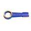 Non sparking tools aluminum bronze bent ring end slogging spanner