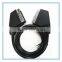 scart to 3 RCA A/V cable/21 pin scart /scart to rca